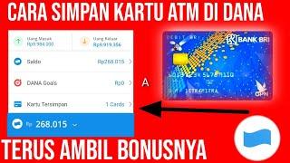 Cara Simpan Kartu Debit ATM Di Aplikasi Dana