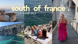 south of france travel vlog prettiest beaches best cafes + airbnb