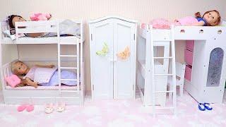 Baby Dolls Bunk Bedroom Organization  Compilation by Play Toys