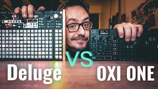 ULTIMATE MIDI SEQUENCERS COMPARED Oxi One vs Synthstrom Deluge Shootout