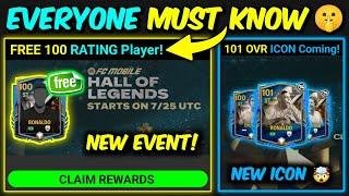 FREE 100 OVR Player HALL OF LEGENDS EVENT Coming Investment Tips  Mr. Believer