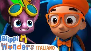 I Pipistrelli  Blippi Wonders  Moonbug Kids - Cartoni Animati