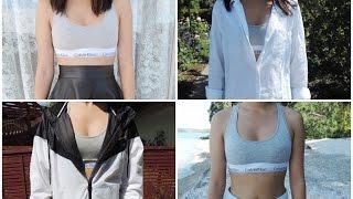 How I Style  Calvin Klein Bralette - 4 ways  judysreviews