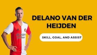 Delano Van Der Heijden Skill Goal and Assist Pemain Keturunan Indonesia di Eropa #7