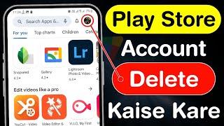 Play store id delete kaise kare  How to delete Play store account