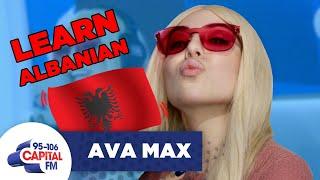 Ava Max Teaches Us How To Speak Albanian   FULL INTERVIEW  Capital