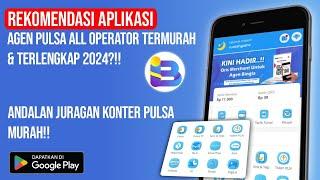 REKOMENDASI APLIKASI AGEN PULSA ALL OPERATOR TERMURAH & TERLENGKAP ANDALAN KONTER 2024?