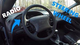 Installing A New Radio and Steering Wheel in Silver2v