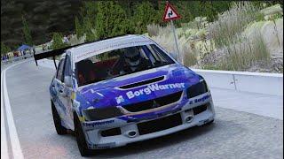 Ανάβαση Ριτσώνας 2024 - Mitsubishi EVO 9  Assetto Corsa