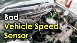 Bad Vehicle Speed Sensor - Symptoms Explained  Signs of bad wheel speed sensor in your car