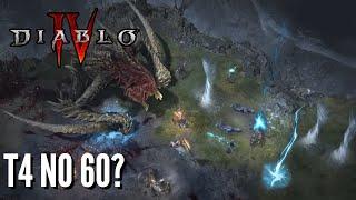Diablo 4 - Tier 4 no lvl 60 é possível? - Live