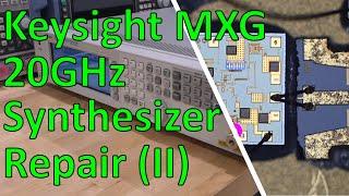 TSP #213 - Keysight 20GHz MXG Analog RF Signal Generator Teardown Repair & Analysis Part 2