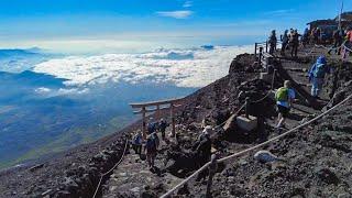 【Mt.Fuji】3-Day Solo Climb of Japan Summit  Challenging Crater Circuit at the Summit