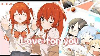 「Love for you  」Anime Mixed 「AMVEDIT」4K Free project File