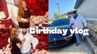 Vlog I got my boyfriend a new Maserati Happy Birthday baby 