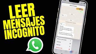 Como Usar WhatsApp en MODO INCÓGNITO en IPHONE