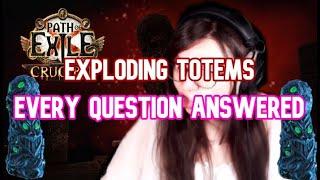 The Most Overpowered Build in PoE - Exploding Totems Every Question Answered