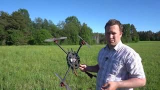 Tarot IronMan  Matek F405-CTR  ArduCopter V4.0.3 Quad  Настройка Autotune