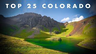 TOP 25 HIKES & PLACES TO VISIT IN COLORADO