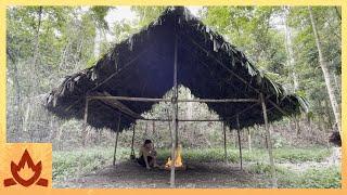 Primitive Technology Thatched Workshop