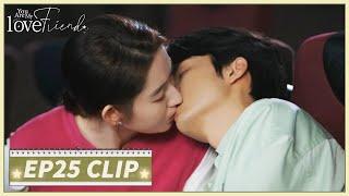 EP25 Clip  She kisses him deeply after he appears to surprise her You Are My Lover Friend  舍不得星星