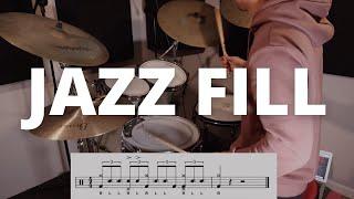 Try This SUBTLE Jazz Swing Drum Fill - Quick Drum Lesson