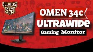  HP OMEN 34c 165Hz QHD Curved Gaming Monitor  The Best Monitor for Work and Gaming‼️