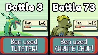 Pokemon Emerald but every battle my team is random