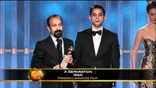 A Separation Wins Best Foreign Language Film - Golden Globes 2012