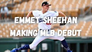 Dodgers bets vs. Giants Emmet Sheehans MLB debut overunder and more