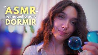 ASMR Atención Personal Te maquillo para dormir PROFUNDO  Especial 400k