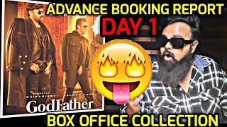 GODFATHER BOX OFFICE COLLECTION DAY 1  ADVANCE BOOKING  SALMAN KHAN  CHIRANJEEVI