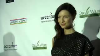 Outlander  Caitriona Balfe  Oscar Wilde Awards Red Carpet & w Fans