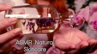  CottageCore ASMR Natural Skincare Application  layered sounds no talking