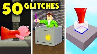 50 PIGGY GLITCHES in PIGGY in Roblox