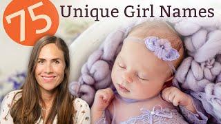 75 UNIQUE BABY GIRL NAMES FOR 2021 - Names & Meanings