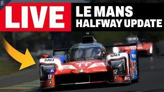 LIVE Le Mans 2024 Halfway Distance Update