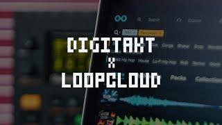 Digitakt x Loopcloud. Connected.  OS 1.50 Upgrade