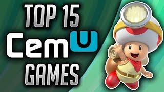 Top 15 Games on CEMU Emulator Wii U Emulator 2023