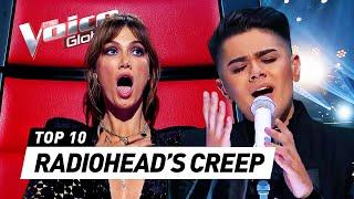 UNIQUE covers of Radioheads CREEP on The Voice
