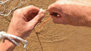 How to catch beach worms for bait full tutorial