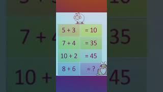 Math puzzle #onlyforgenius #mathtrick #puzzlegame #mathhacks #shortsviral