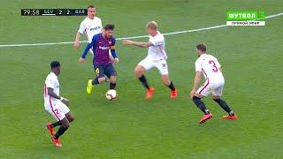 Messi INSANE Hat-trick vs Sevilla Away 2018 19 English Commentary HD 1080i