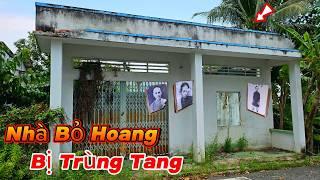 Bí ẩn ngôi nhà bỏ hoang trùng tang còn xót lại nhiều di ảnh trắng đen