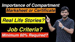 What is the importance of compartment marksheet after passing compartment exam? Real Life Stories 