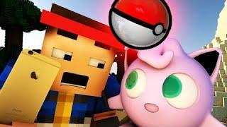 POKEMON GO IN MINECRAFT - 3D Minecraft Animation Pokemon GO In Real Life REUPLOAD