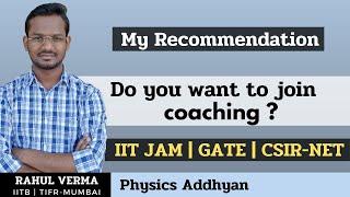 IIT JAM Physics Online Coaching  where to join ?  my recommendation