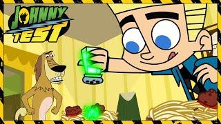 Johnny com chance de bolo de carne  Johnny Test  Desenho animado para crianças