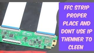 how to Placing FFC to TCON Like a Proffc fpc connector