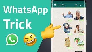 WhatsApp Trick Eigene Sticker erstellen & mehr Sticker bekommen